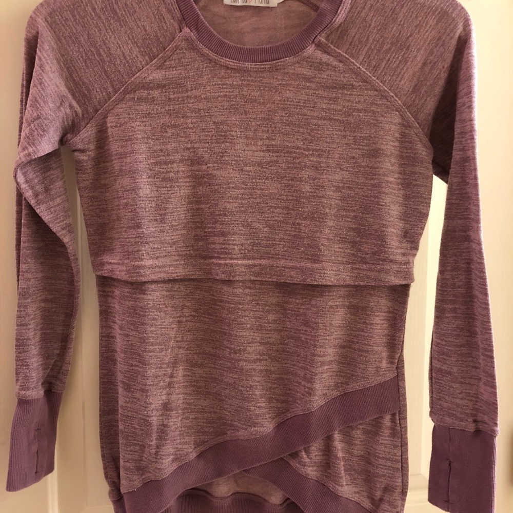 Latched Mama lightweight nursing sweater